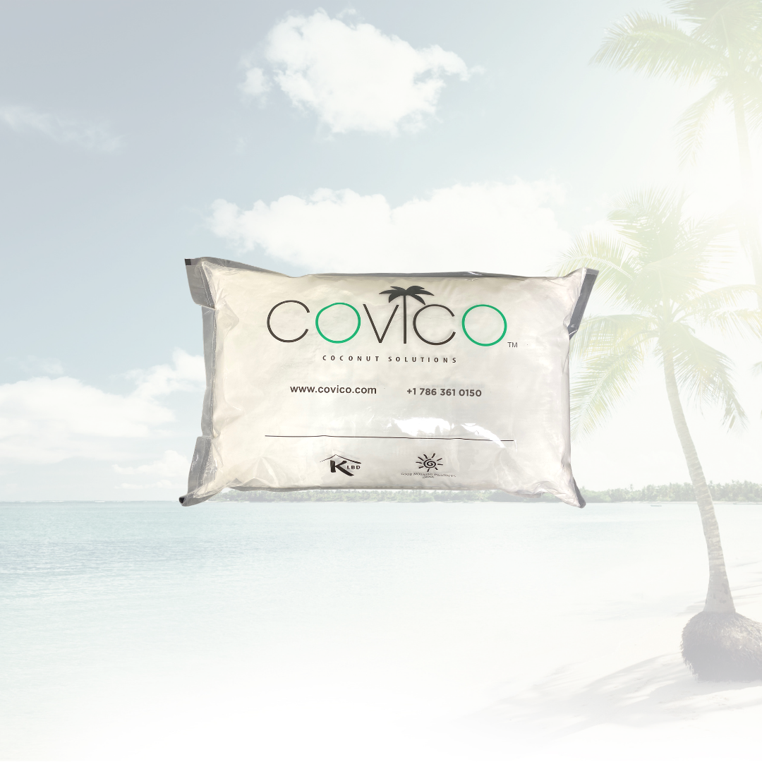 Covico standard potassium evaporated coconut water packaging